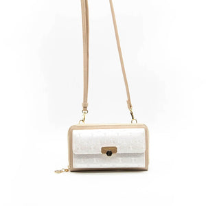 Silver & Polo Sedef - S.nut SP921 Kadın Askılı Cüzdanlı Telefon Çantası