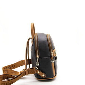 Silver & Polo Siyah - A.Taba SP983 Kadın Sırt Çantası