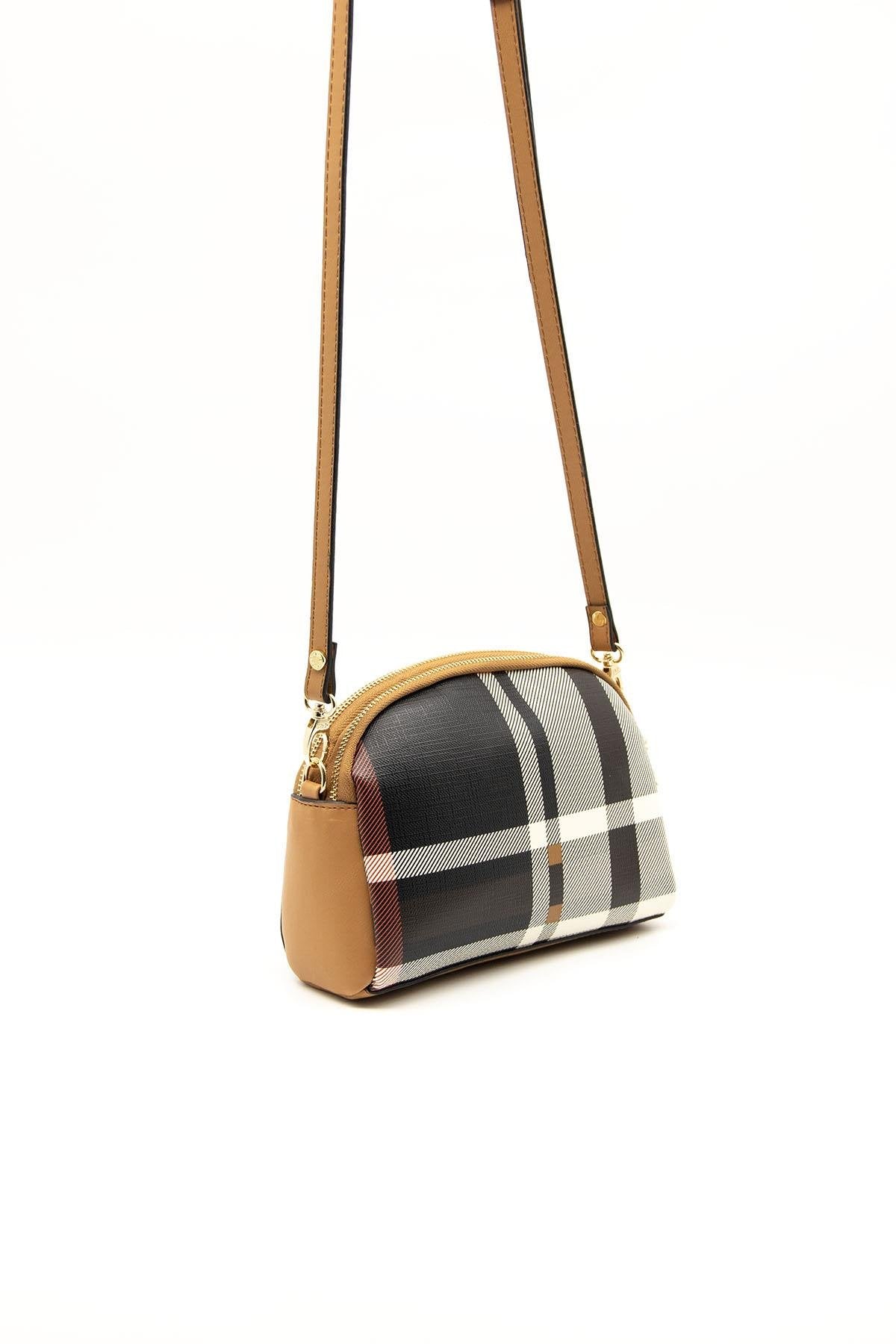 Silver & Polo Siyah - A.Taba SP1144 Kadın Çapraz Çanta