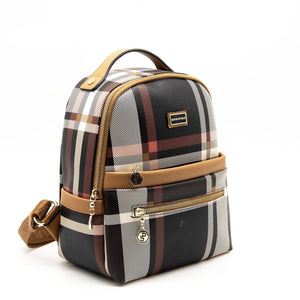 Silver & Polo Siyah - A.Taba SP1061 Kadın Sırt Çantası