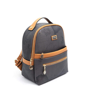 Silver & Polo Siyah - A.Taba SP1061 Kadın Sırt Çantası