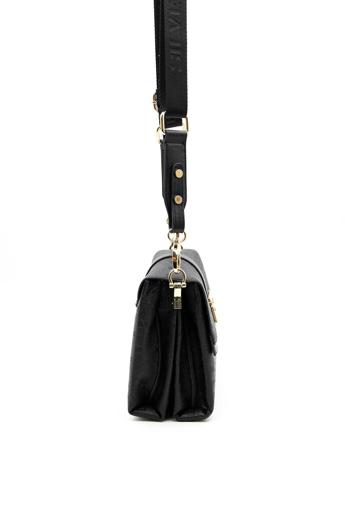 Silver & Polo Siyah - Siyah SP1009 Kadın Çapraz Çanta