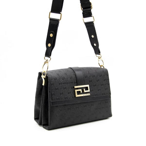 Silver & Polo Siyah - Siyah SP1009 Kadın Çapraz Çanta