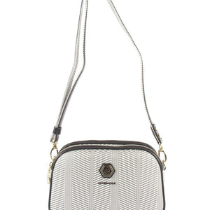 Silver & Polo Siyah Beyaz - Siyah SP745 Kadın Çapraz Çanta