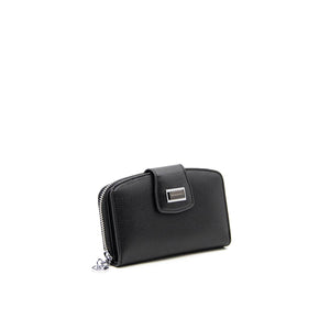 Silver & Polo Siyah - Siyah SP874 Kadın Cüzdan & Kartlık