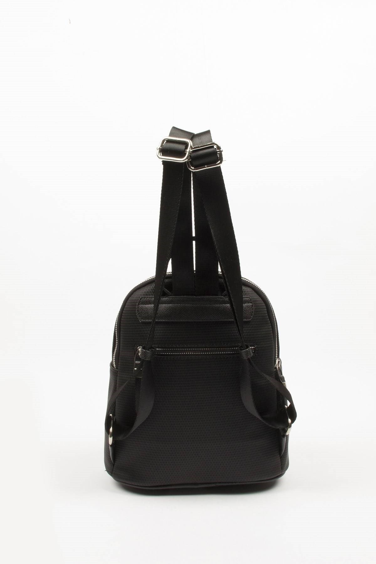 Silver & Polo Siyah - Siyah SP901 Kadın Sırt Çantası