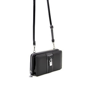 Silver & Polo Siyah - Rugan Siyah SP1138 Kadın Cüzdan & Kartlık