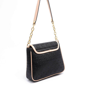 Silver & Polo Siyah - S.nut SP1147 Kadın Omuz Çantası