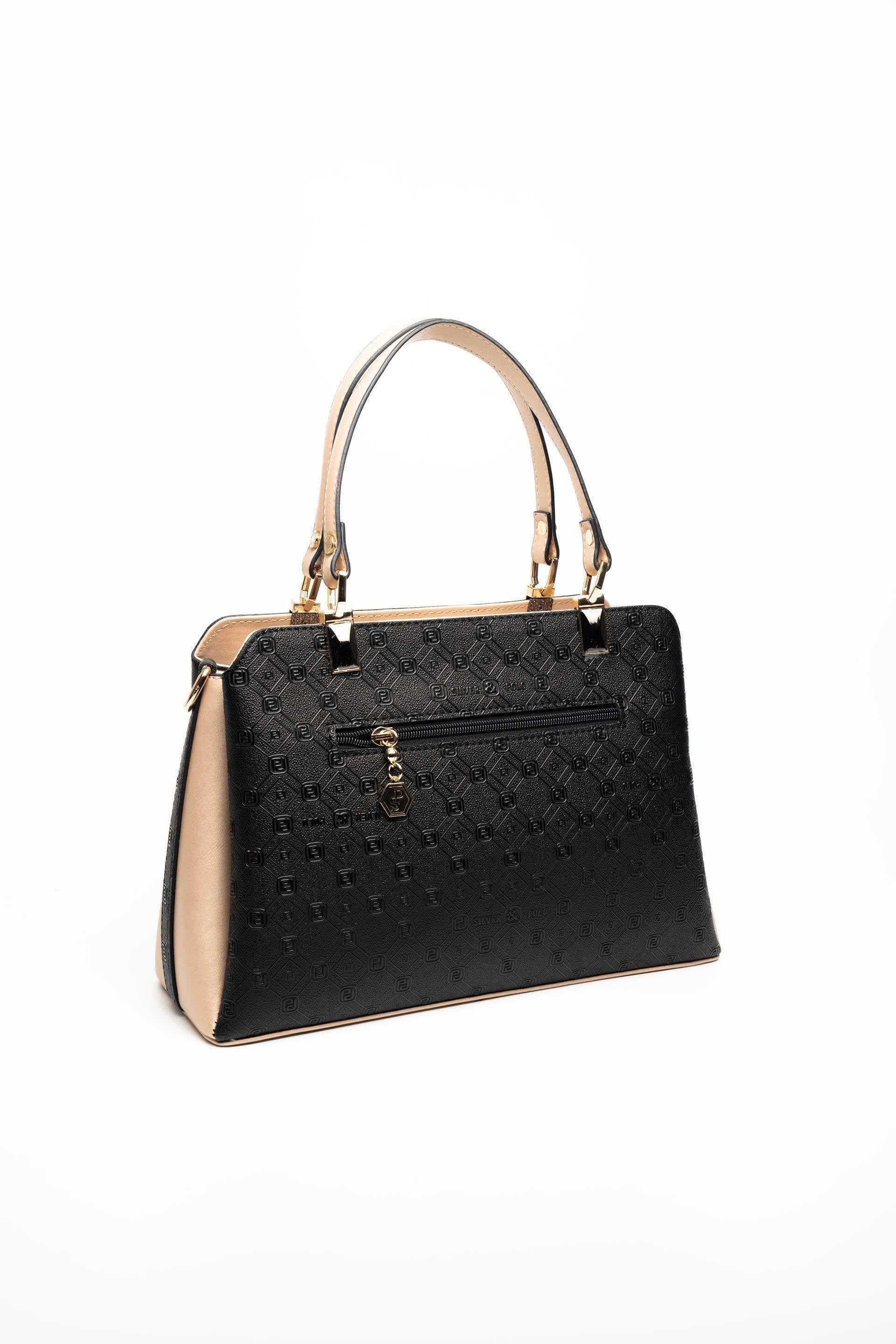 Silver & Polo Siyah - S.nut SP972 Kadın El Çantası