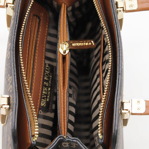 Silver & Polo Siyah - S.nut SP1136 Kadın El Çantası