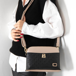Silver & Polo Siyah - S.nut SP623 Kadın Çapraz Çanta