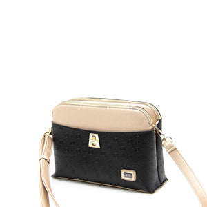 Silver & Polo Siyah - S.nut SP623 Kadın Çapraz Çanta