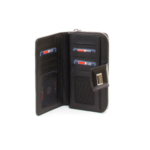 Silver & Polo Siyah - S.nut SP928 Kadın Cüzdan & Kartlık