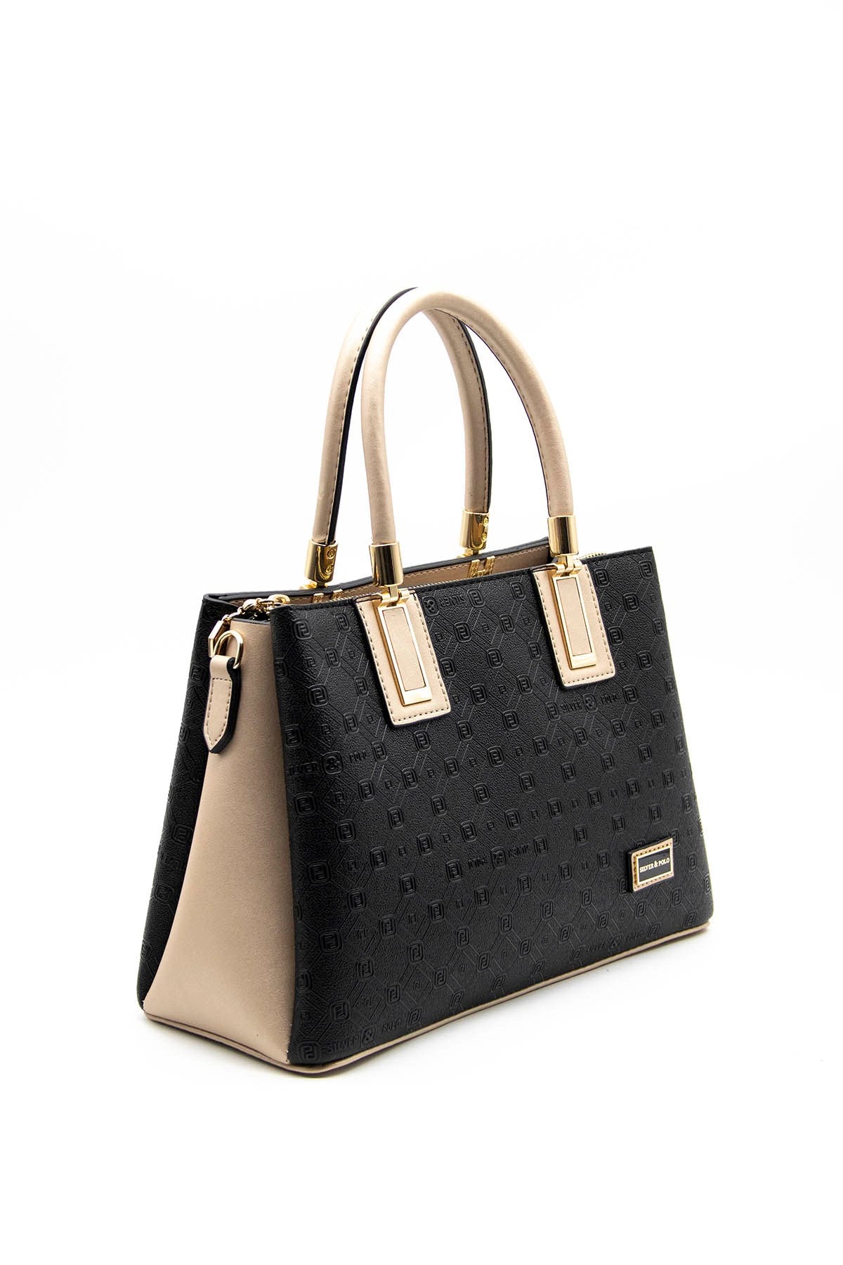 Silver & Polo Siyah - S.nut SP1000 Kadın El Çantası