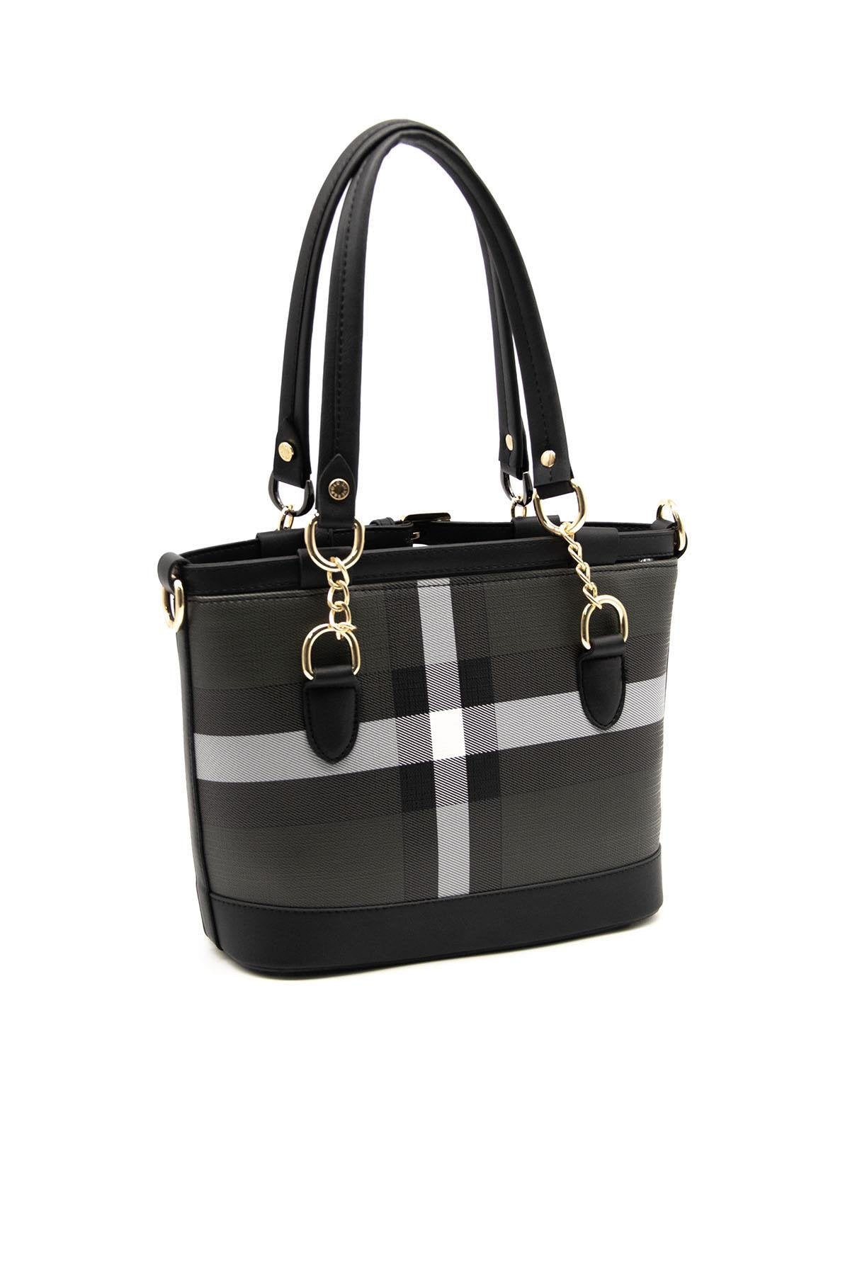 Silver & Polo Siyah - Siyah SP1155 Kadın El Çantası