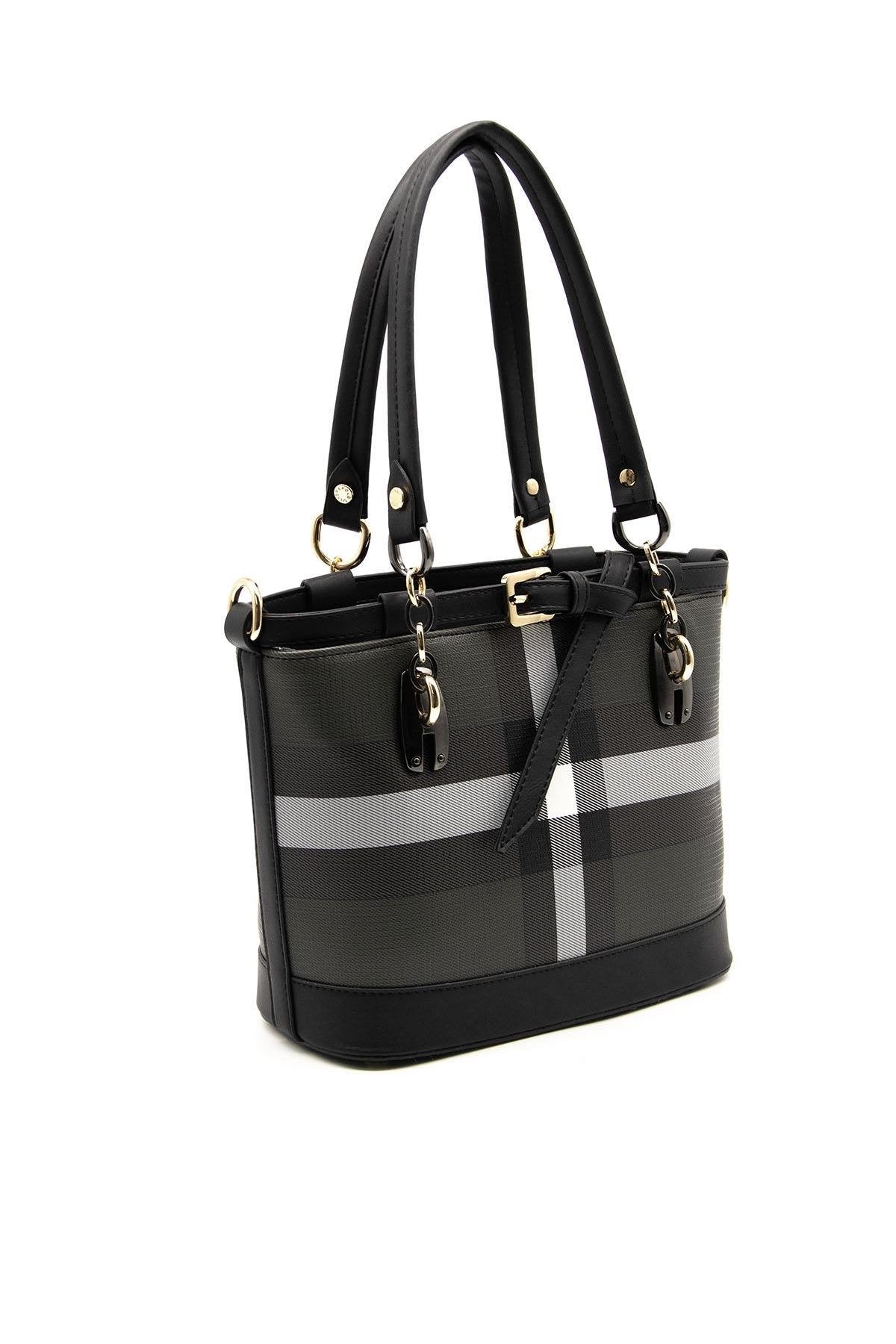 Silver & Polo Siyah - Siyah SP1155 Kadın El Çantası