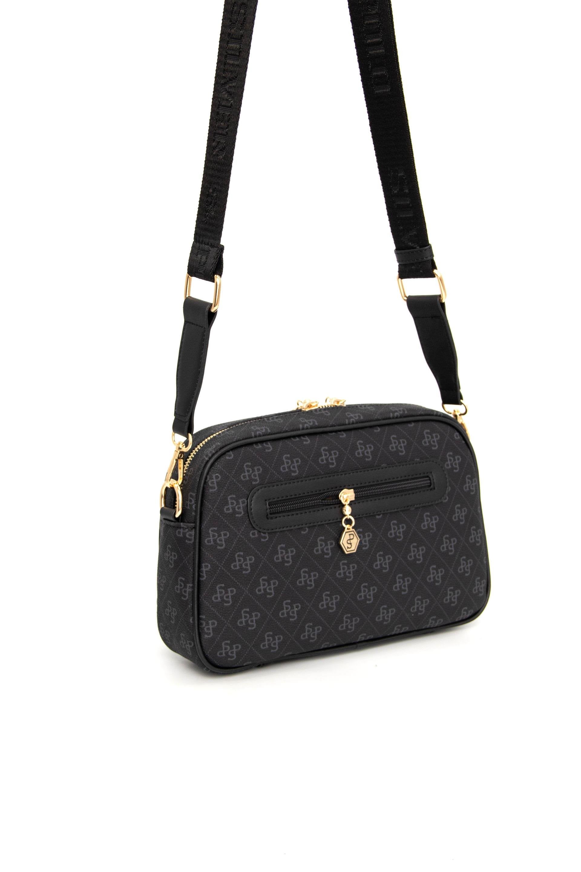 Silver & Polo Siyah SP1094 Kadın Çapraz Çanta