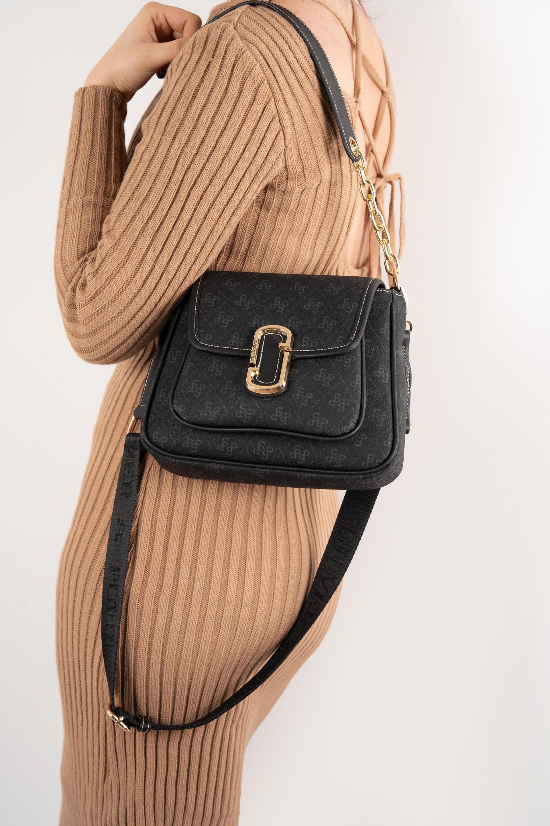 Silver & Polo Siyah SP1147 Kadın Omuz Çantası