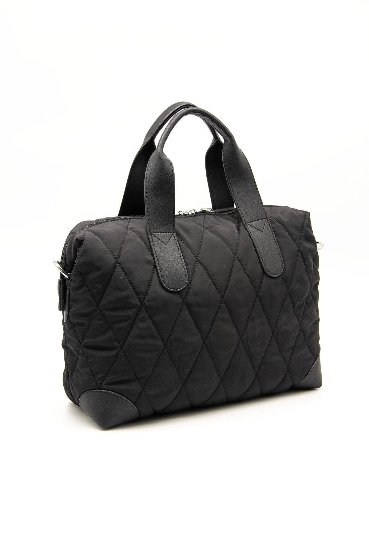 Silver & Polo Siyah SP1152 Kadın Seyahat Çantası