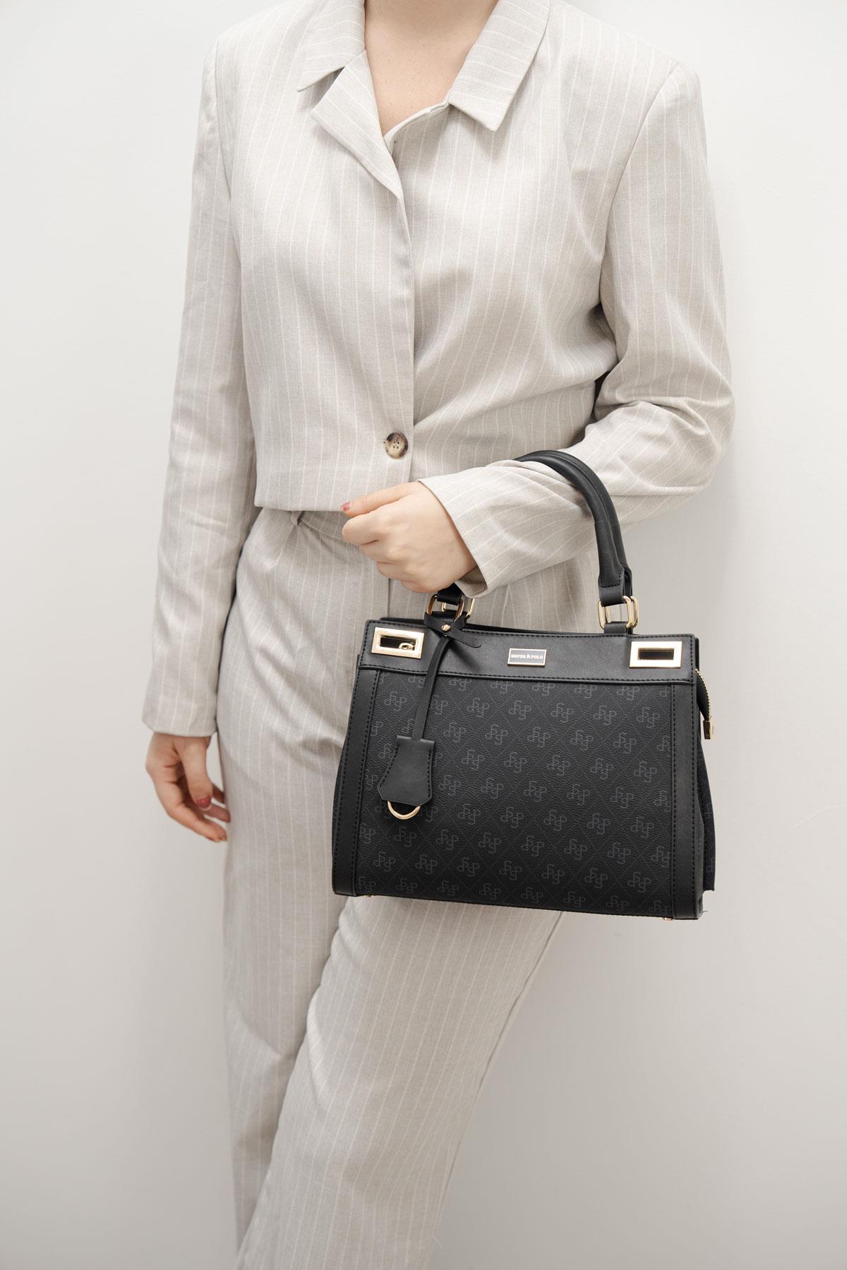 Silver & Polo Siyah SP1174 Kadın El Çantası