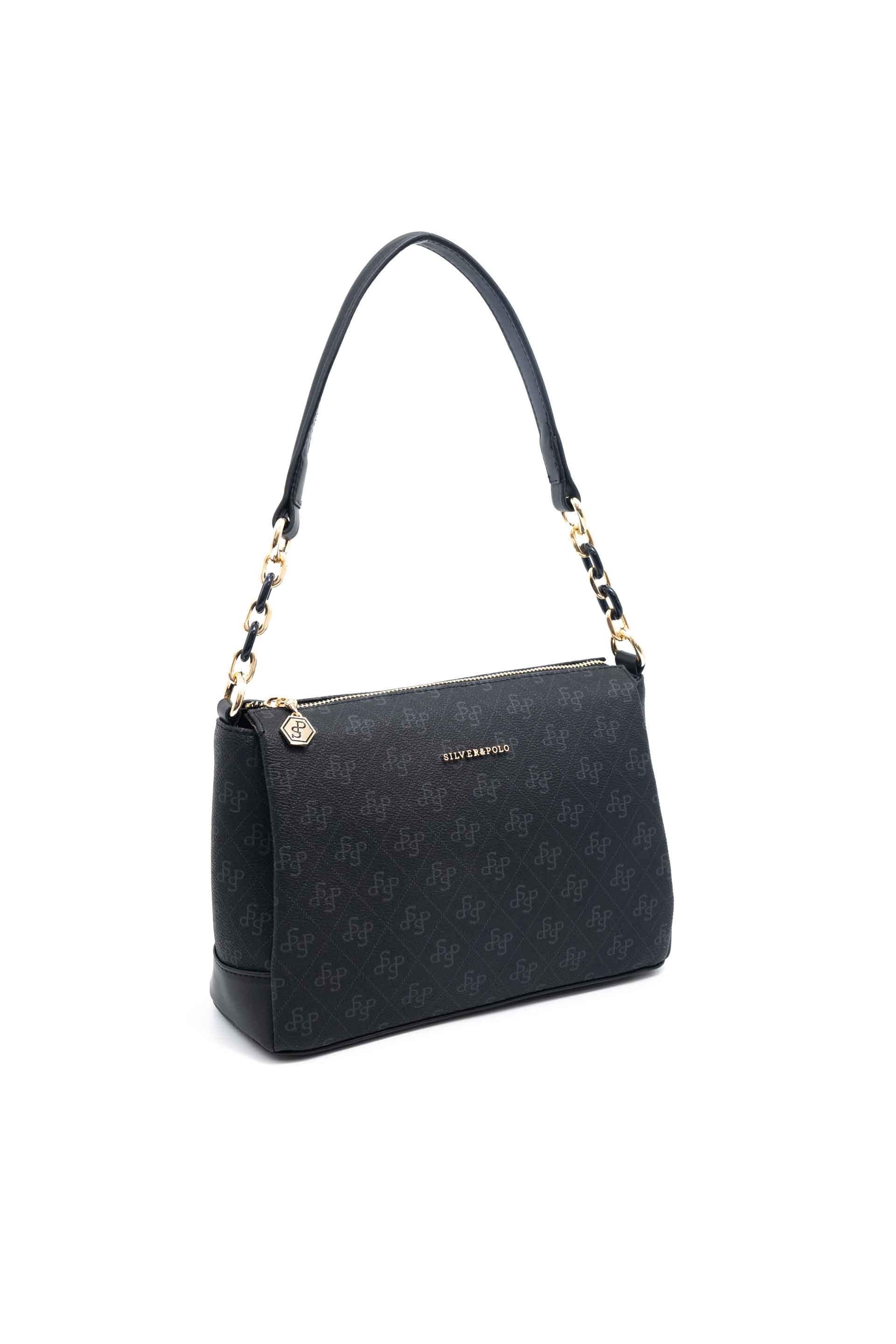 Silver & Polo Siyah SP910 Kadın Çapraz Çanta