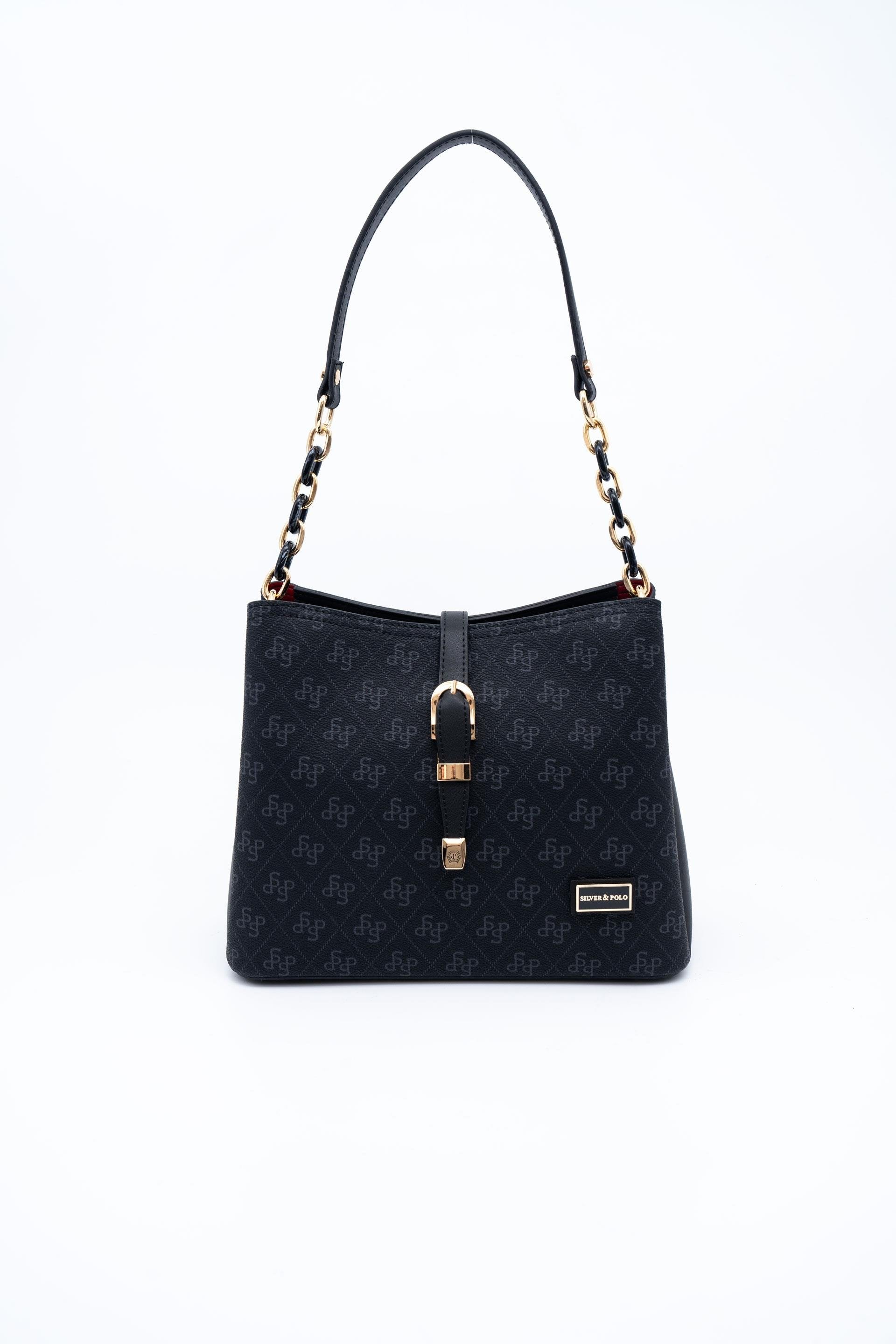 Silver & Polo Siyah SP974 Kadın Omuz Çantası