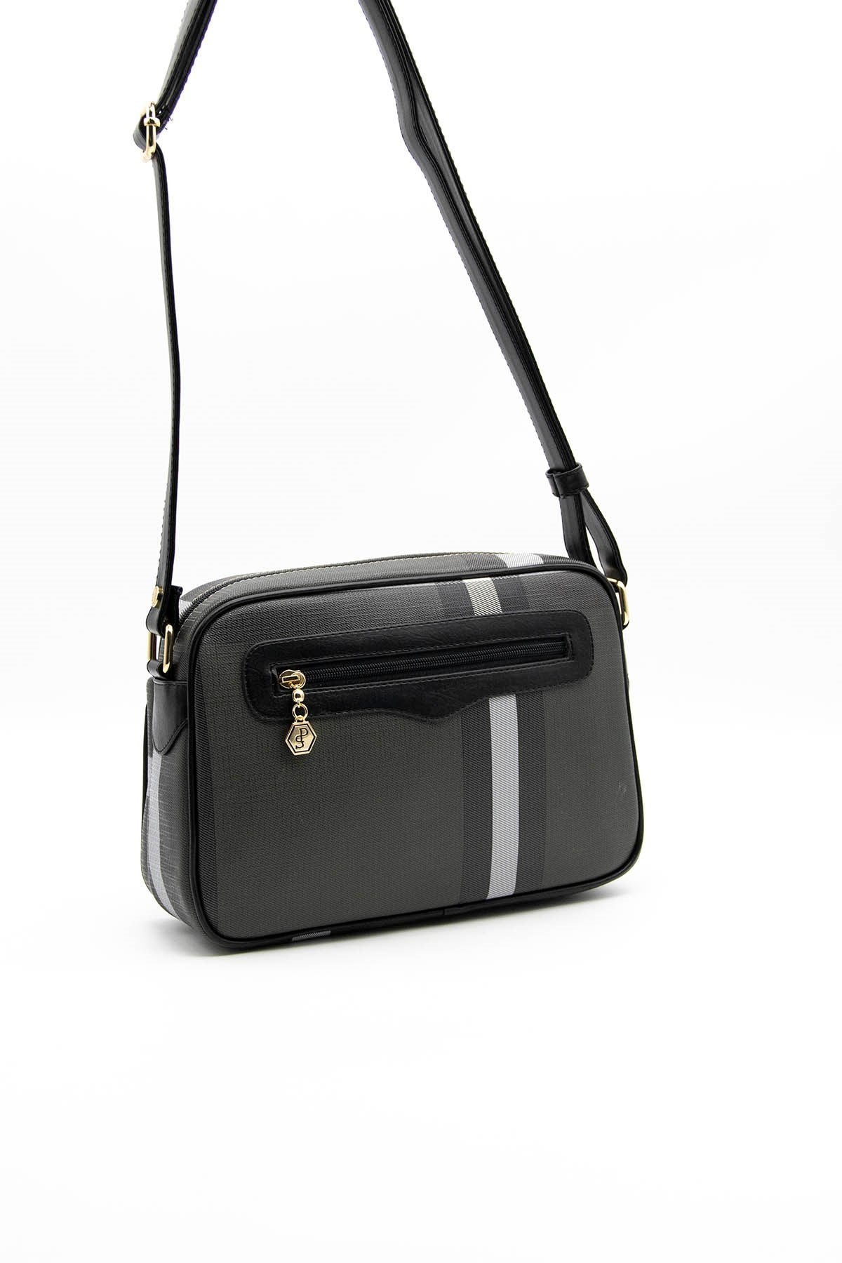 Silver & Polo Siyah - Siyah SP491 Kadın Çapraz Çanta