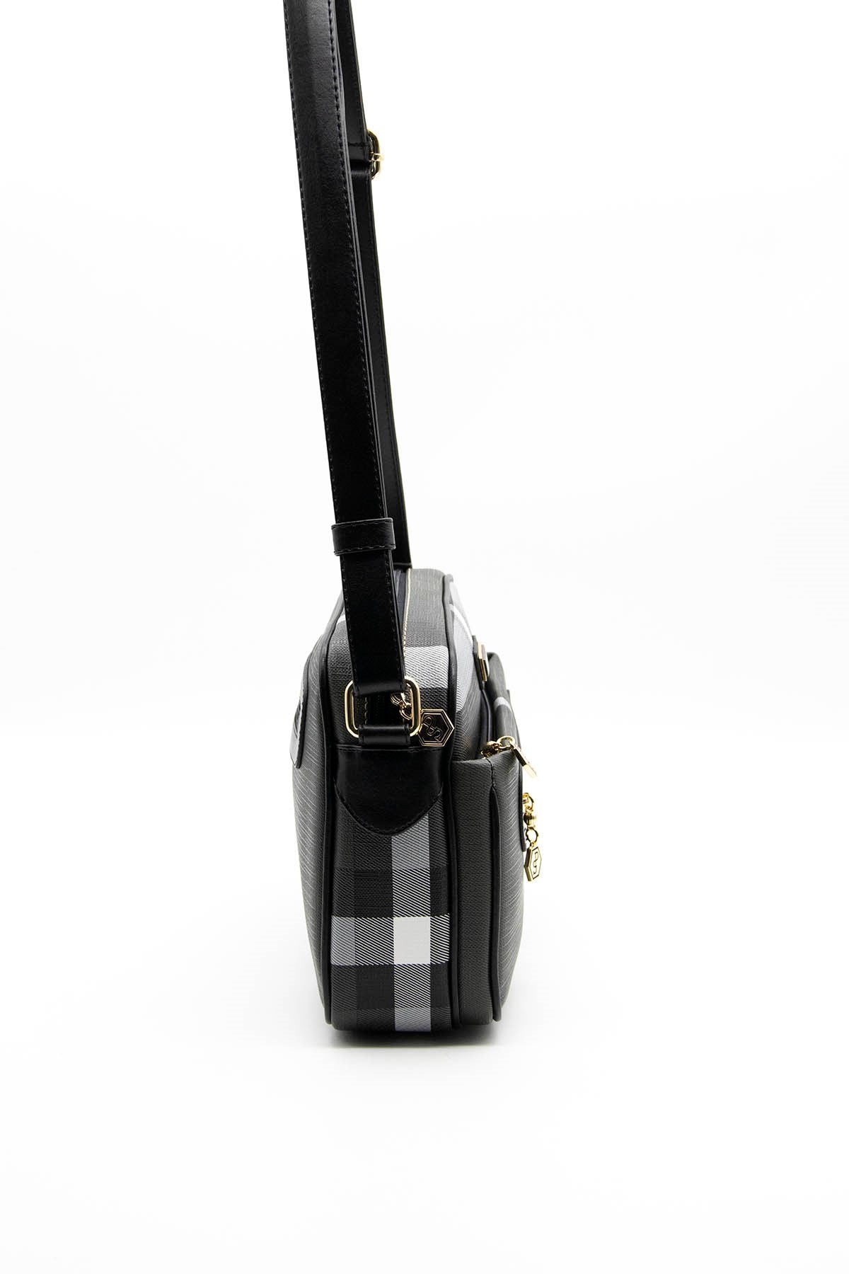 Silver & Polo Siyah - Siyah SP491 Kadın Çapraz Çanta