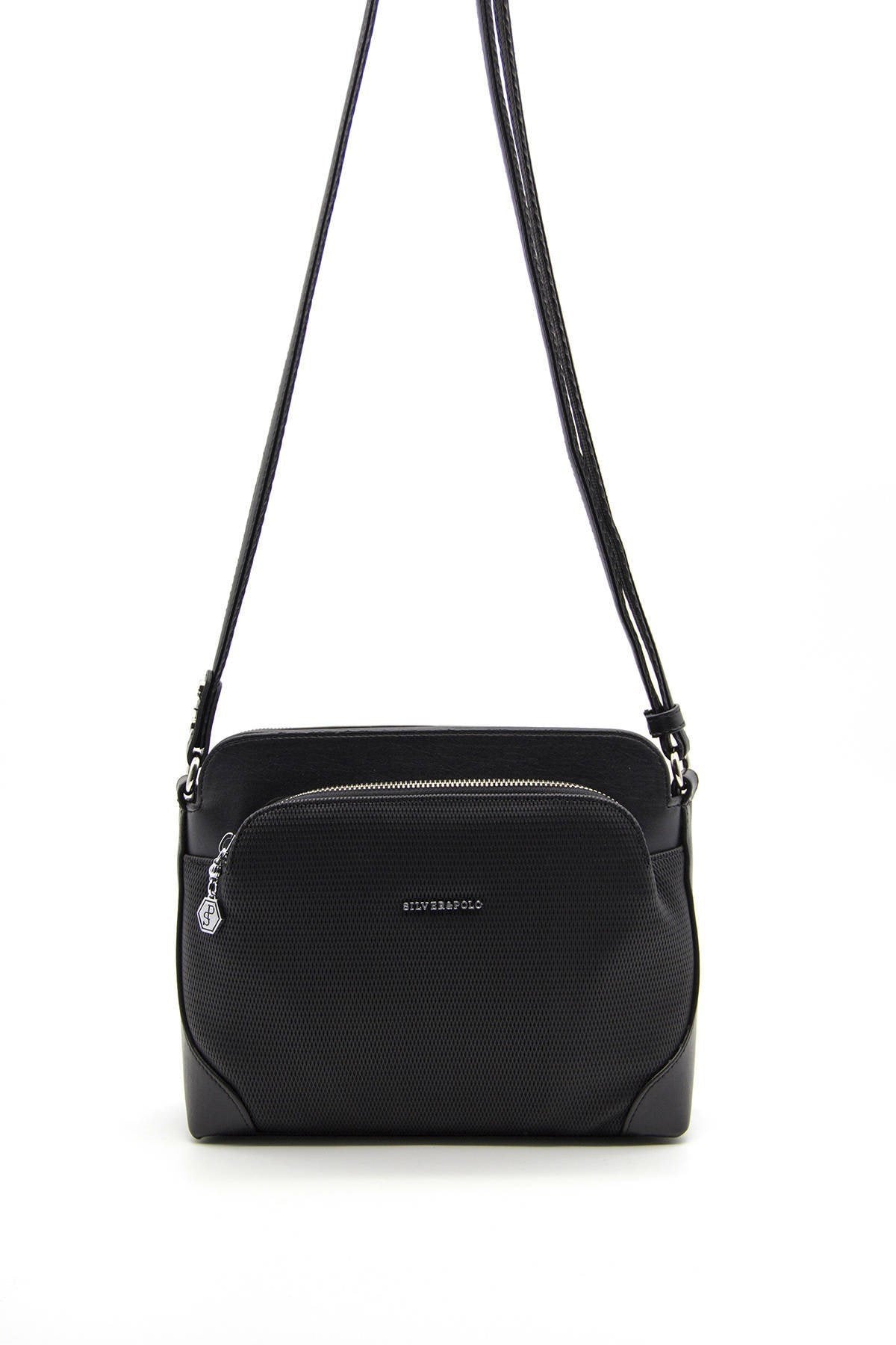 Silver & Polo Siyah - Siyah SP364 Kadın Çapraz Çanta