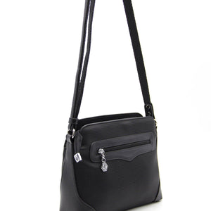 Silver & Polo Siyah - Siyah SP364 Kadın Çapraz Çanta
