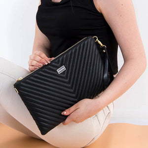 Silver & Polo Siyah - Siyah SP1034 Kadın Portföy & Clutch