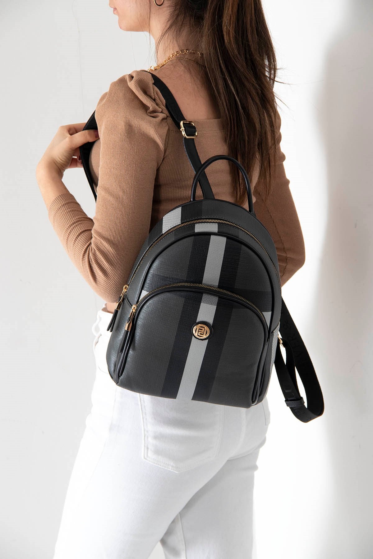 Silver & Polo Siyah - Siyah SP1062 Kadın Sırt Çantası