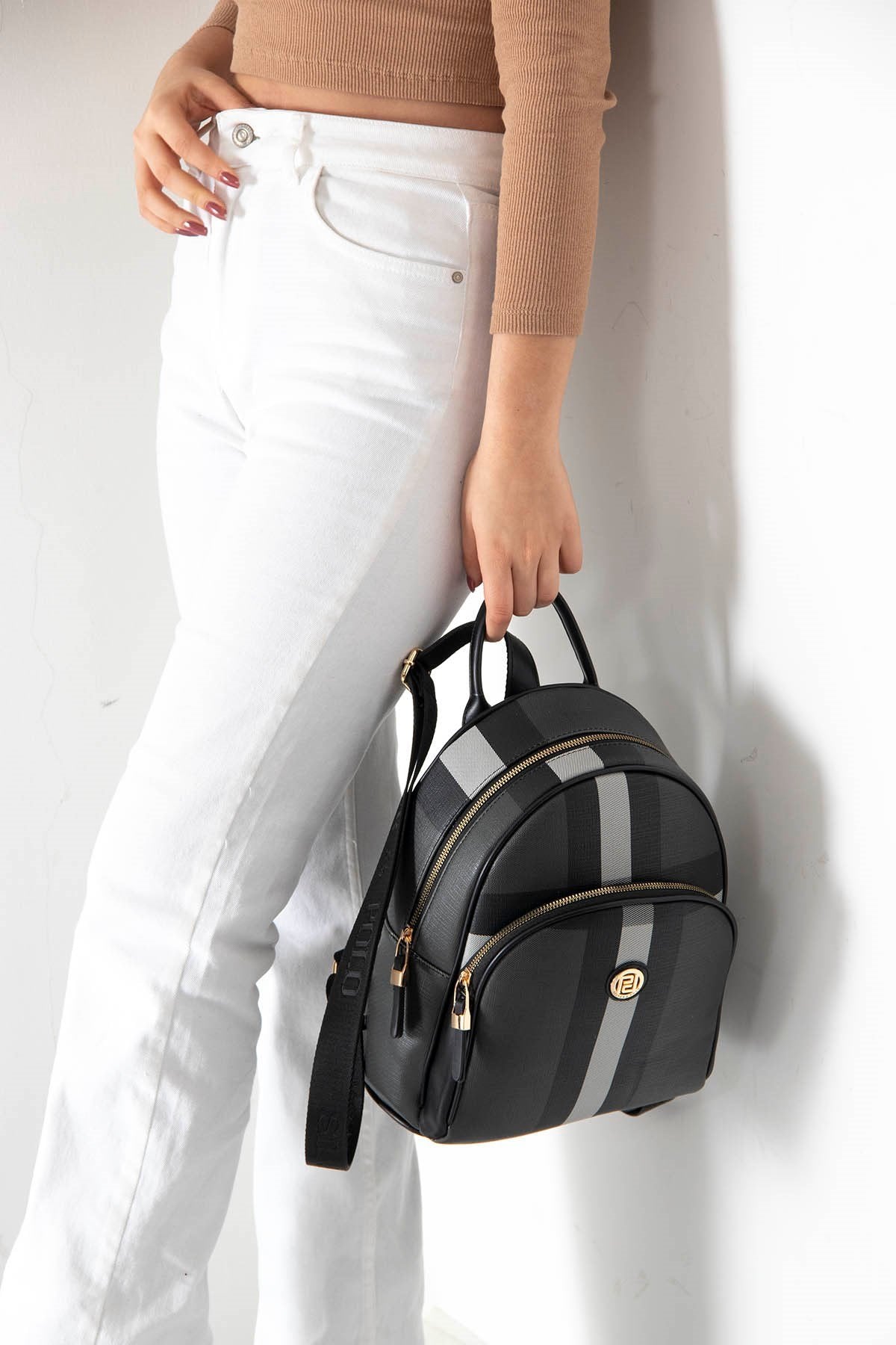 Silver & Polo Siyah - Siyah SP1062 Kadın Sırt Çantası