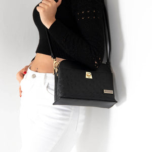 Silver & Polo Siyah - Siyah SP623 Kadın Çapraz Çanta