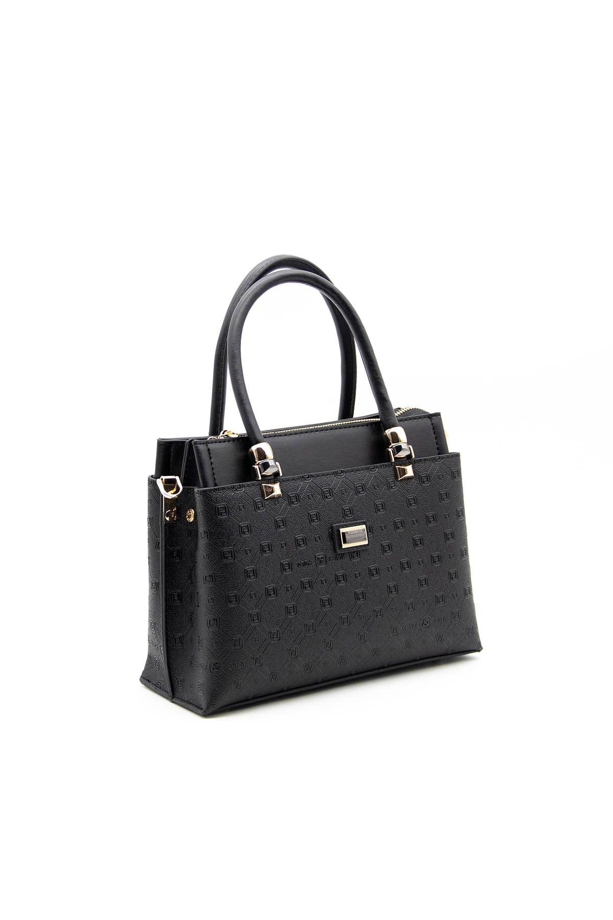 Silver & Polo Siyah - Siyah SP826 Kadın El Çantası