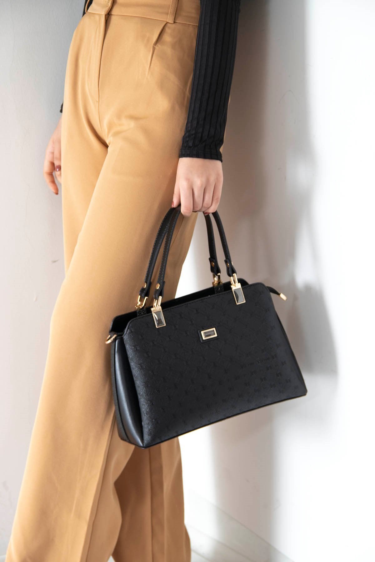 Silver & Polo Siyah - Siyah SP972 Kadın El Çantası