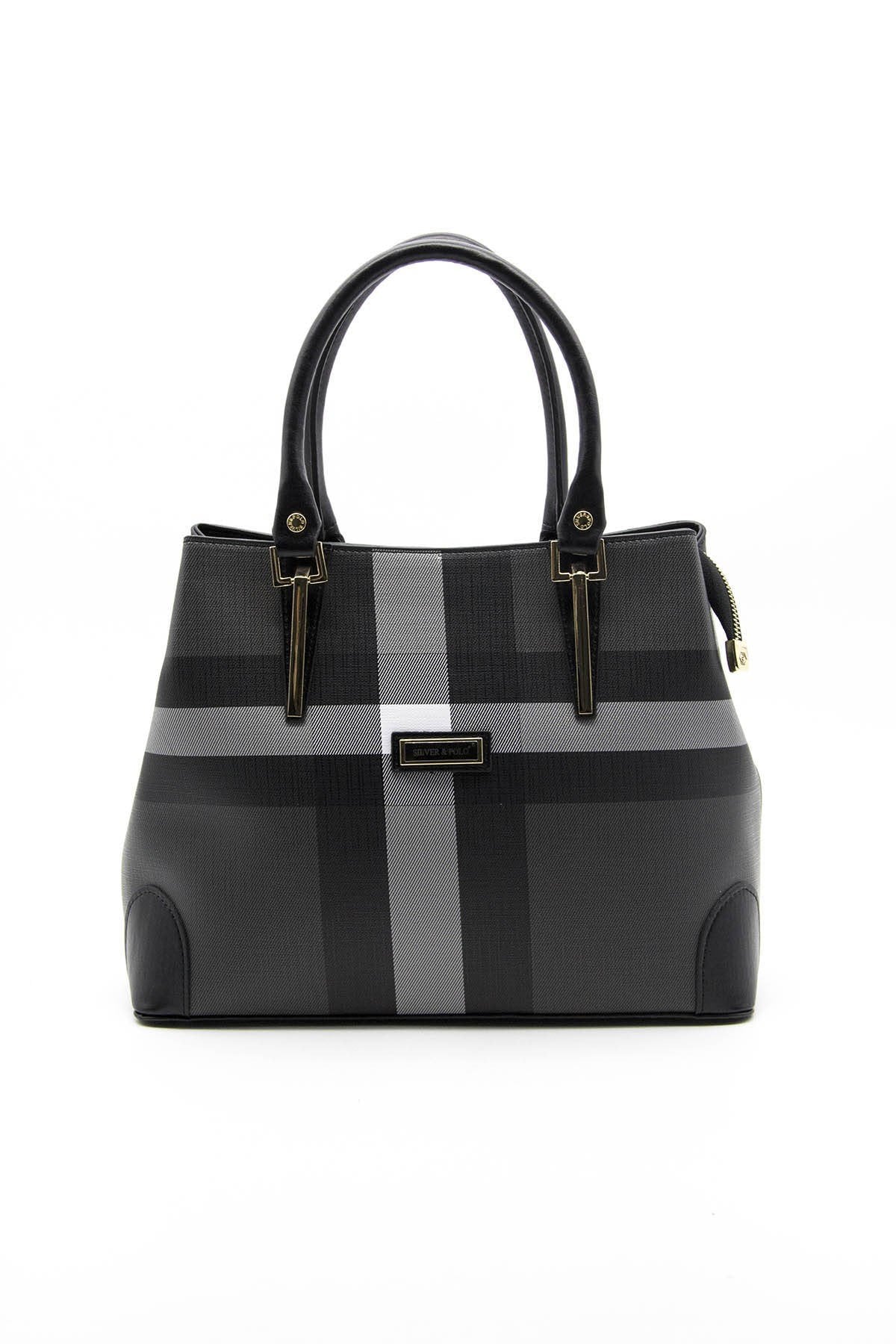 Silver & Polo Siyah - Siyah SP667 Kadın El Çantası