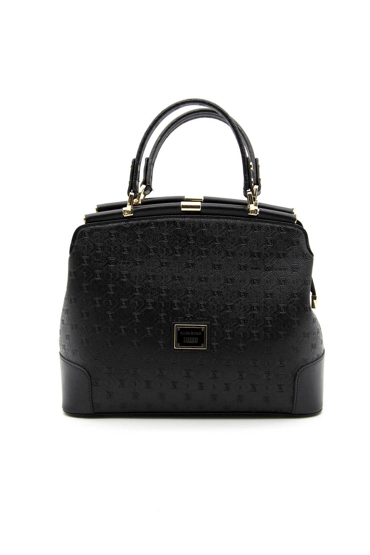 Silver & Polo Siyah - Siyah SP706 Kadın El Çantası