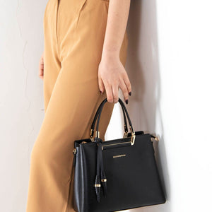 Silver & Polo Siyah - Siyah SP969 Kadın El Çantası