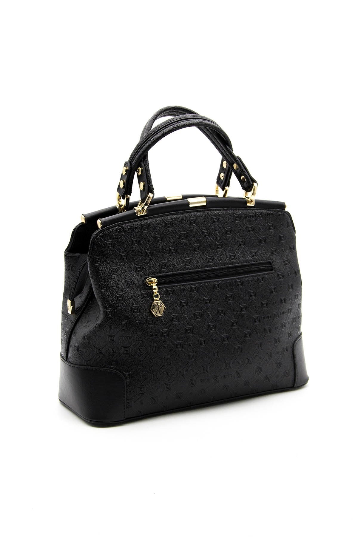 Silver & Polo Siyah - Siyah SP706 Kadın El Çantası