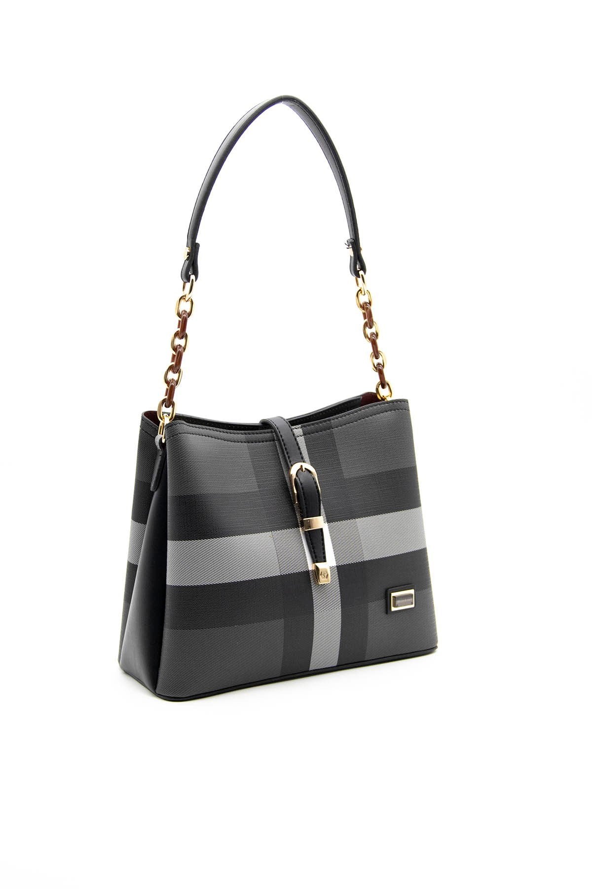 Silver & Polo Siyah - Siyah SP974 Kadın Omuz Çantası