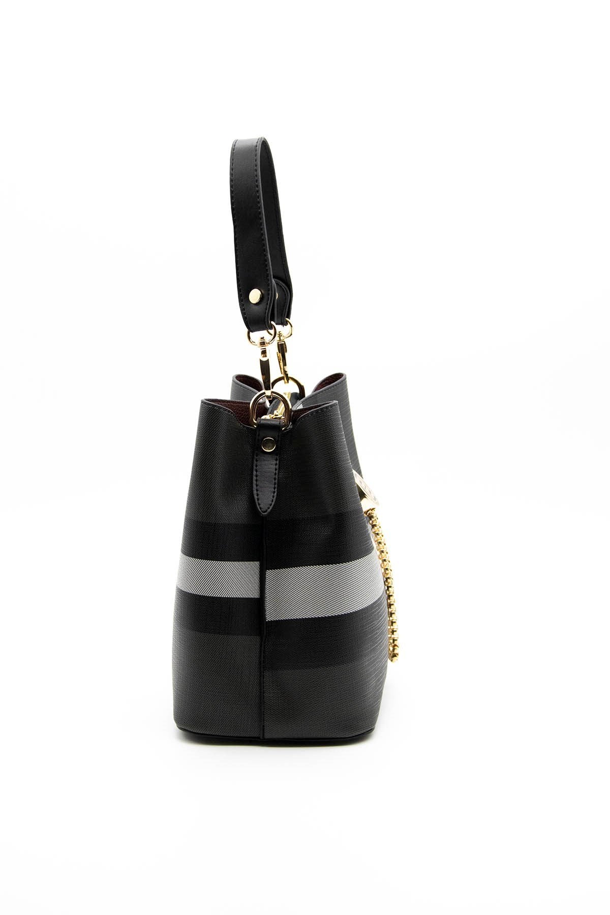 Silver & Polo Siyah - Siyah SP967 Kadın Çapraz Çanta