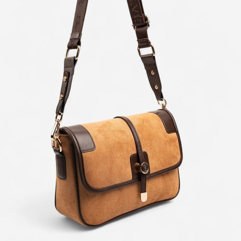 SP1182 Kadın Çapraz Çanta Süet Taba - Kahve SP1182-M12 - 2
