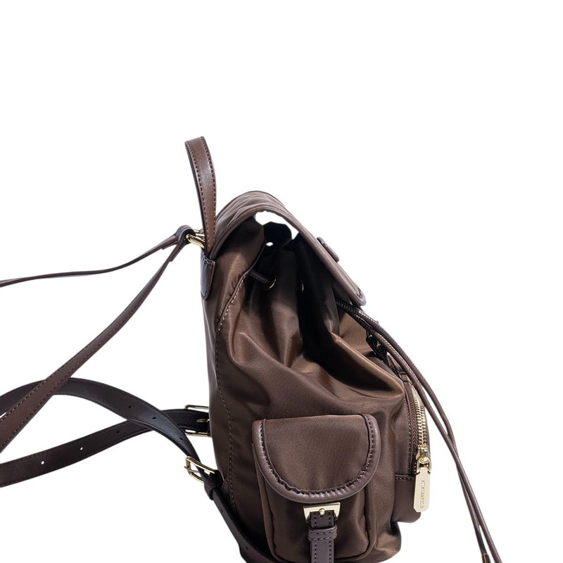 SP1207 Kadın Sırt Çantası Saten Kahve - Kahve SP1207-M206 - 3