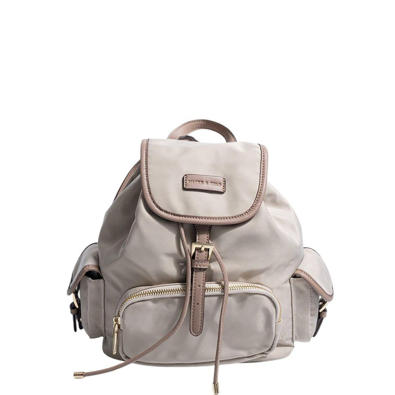 SP1207 Kadın Sırt Çantası Saten Bej - Kum SP1207-M206 - 1