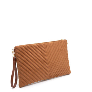 Silver & Polo Süet Taba SP1034 Kadın Portföy & Clutch