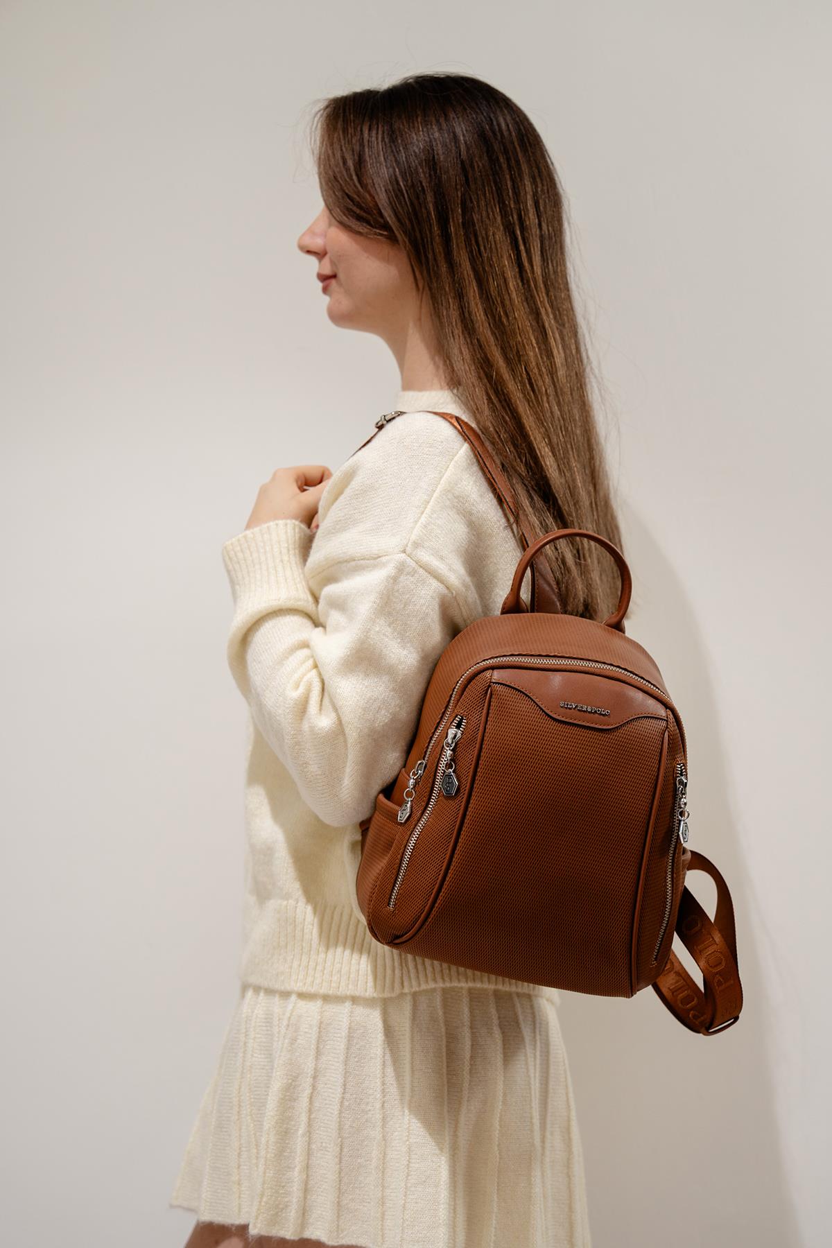 Silver & Polo Taba - Taba SP906 Kadın Sırt Çantası