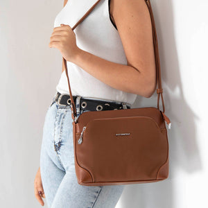 Silver & Polo Taba - Taba SP364 Kadın Çapraz Çanta