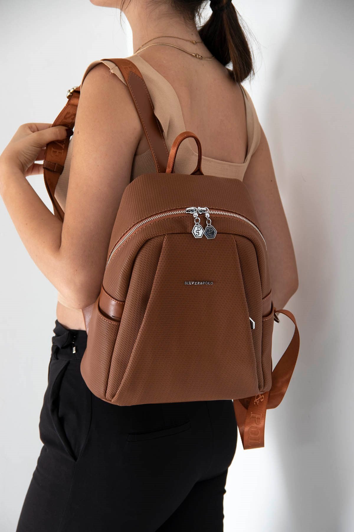 Silver & Polo Taba - Taba SP926 Kadın Sırt Çantası