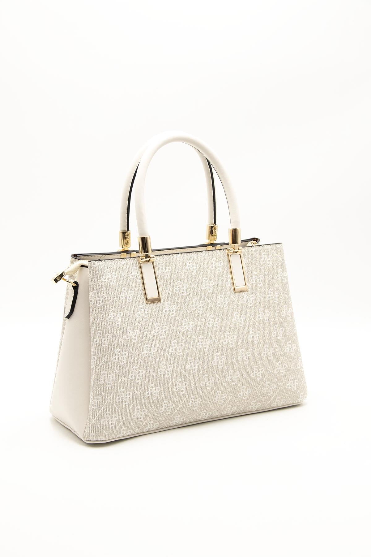 Silver & Polo Taş - Kemik SP1000 Kadın El Çantası